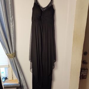 Betsy And Adams Black Cocktail Dress Women's Size 14 Made In USA